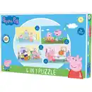 Bild 1 von Raku Peppa Pig Puzzle "4 in 1"