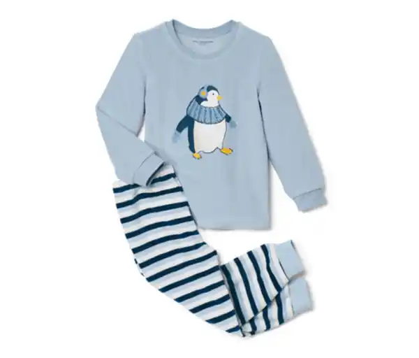 Bild 1 von Kinder-Nicki-Pyjama, Pinguin