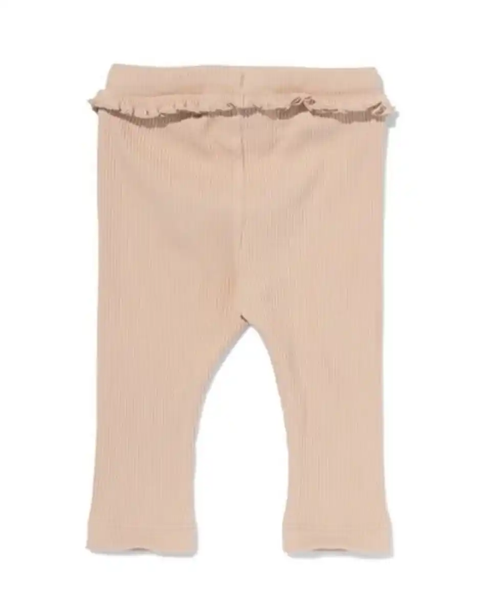 Bild 2 von Babyleggings mit Rippenstruktur sandfarben