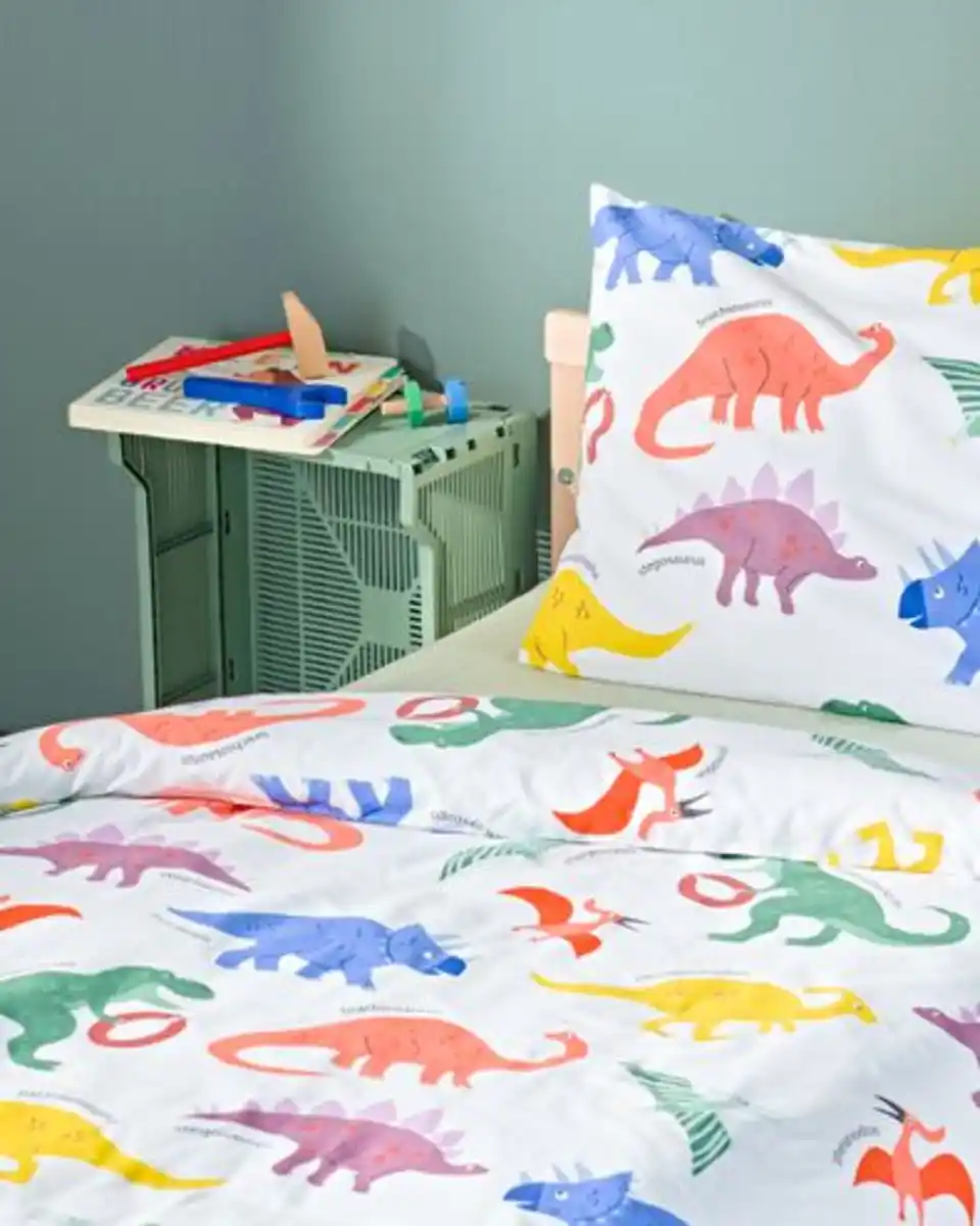 Bild 3 von Kinder-Bettwäsche, Soft Cotton, 140 x 200 cm, Dinosaurier