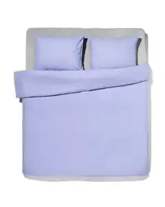 Bettbezug Flanell 240 x 200/220 Lavendel meliert