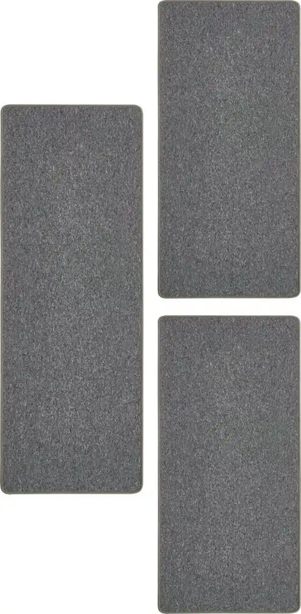 Bild 1 von Andiamo Bettumrandung Luton, Höhe 5 mm, (3-tlg), Bettvorleger, Läufer-Set für das Schlafzimmer, melierte Optik