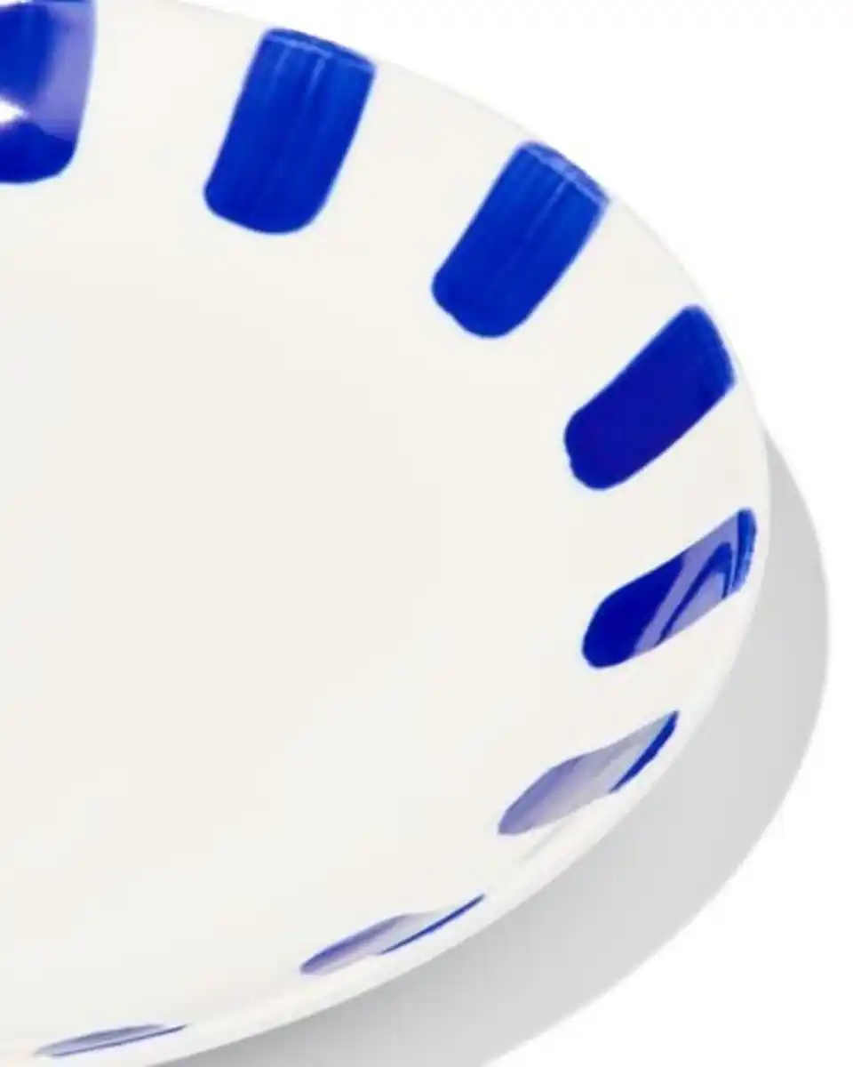 Bild 2 von Kuchenteller, Ø 17 cm, Kombigeschirr, New Bone China, weiß-blau