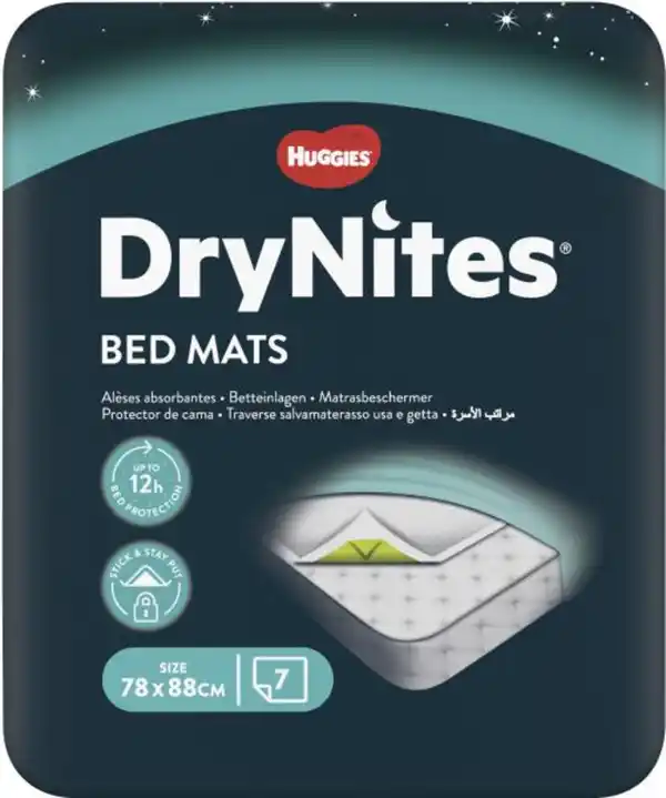 Bild 1 von Huggies DryNites Bed Mats Betteinlagen