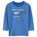 Bild 1 von Kinder Langarmshirt mit Polizei-Applikation BLAU