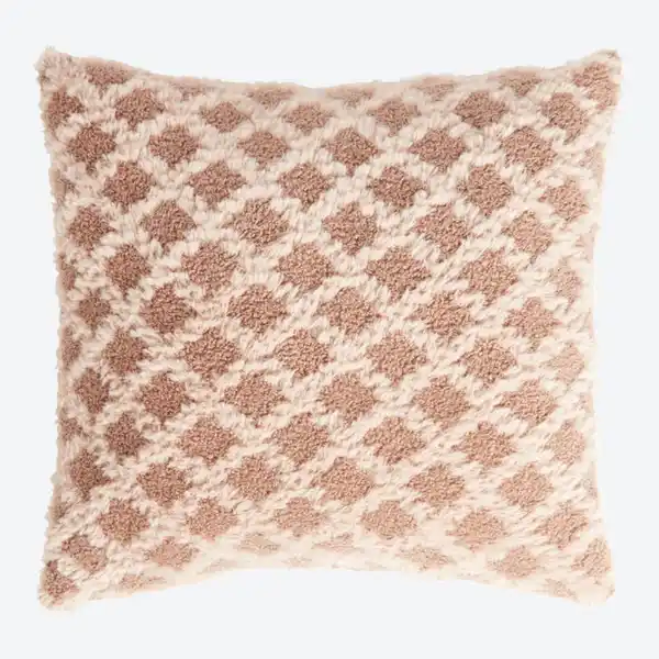 Bild 1 von Dekokissen mit Jacquard-Muster, ca. 45x45cm, Brown