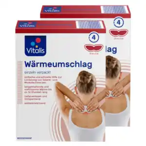 Wärmeumschlag, 2 x 4er Set