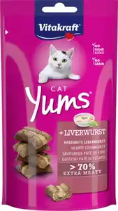 Vitakraft Cat Yums + Leberwurst