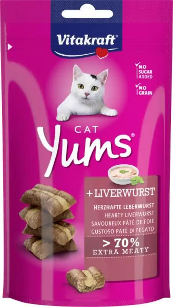 Bild 1 von Vitakraft Cat Yums + Leberwurst