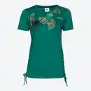 Bild 1 von Damen-Funktions-T-Shirt mit Raffschnüren, Green