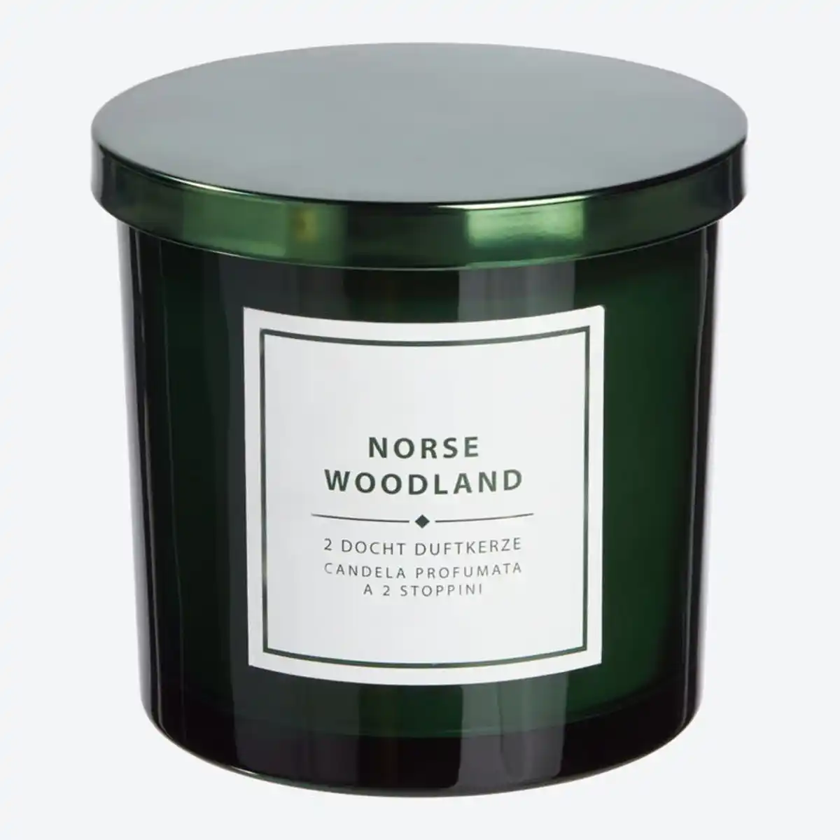 Bild 1 von Duftkerze mit Deckel, ca. 10x10x10cm, Dark-green