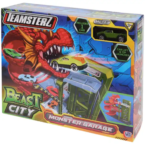 Bild 3 von Monster Garage Spielset Teamsterz Beast City