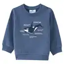 Bild 1 von Baby Sweatshirt mit Schwertwal-Motiv BLAU