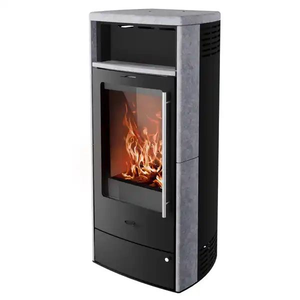 Bild 1 von Fireplace Dauerbrand Kaminofen Torino Speckstein mit Automatik EEK: A+