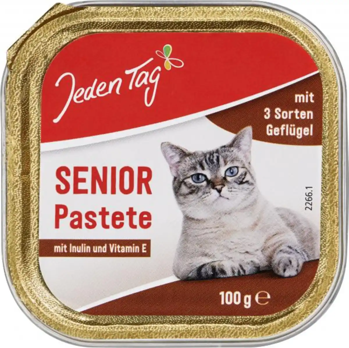 Bild 1 von Jeden Tag Katze Senior Pastete mit 3 Sorten Geflügel