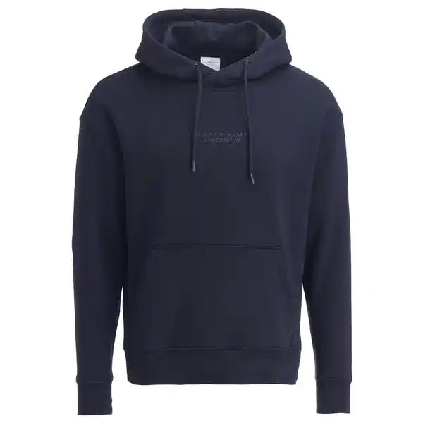 Bild 1 von Herren Hoodie mit Schriftzug DUNKELBLAU