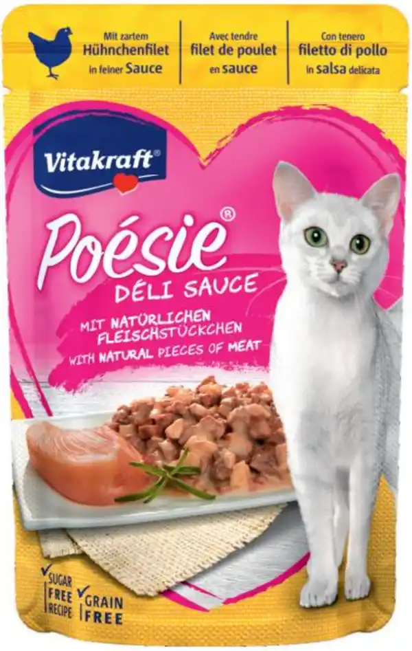 Bild 1 von Vitakraft Poésie Déli Sauce Hühnchenfilet