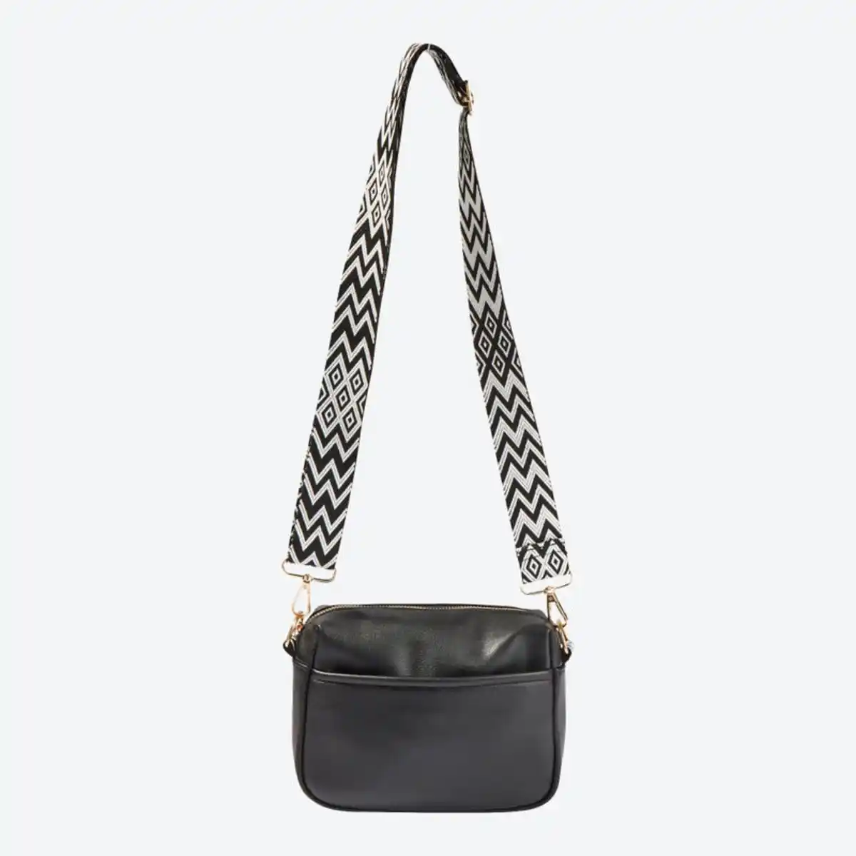 Bild 1 von Damen-Handtasche mit Schmuckband, Black