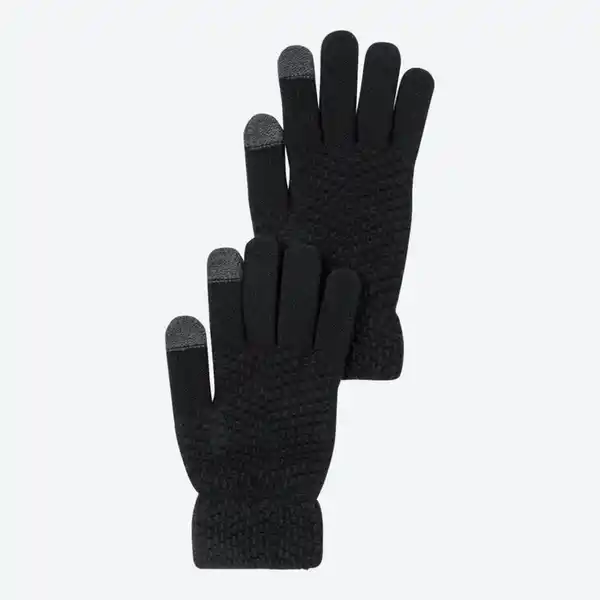 Bild 1 von Damen-Strickhandschuhe mit Touch-Funktion, Black