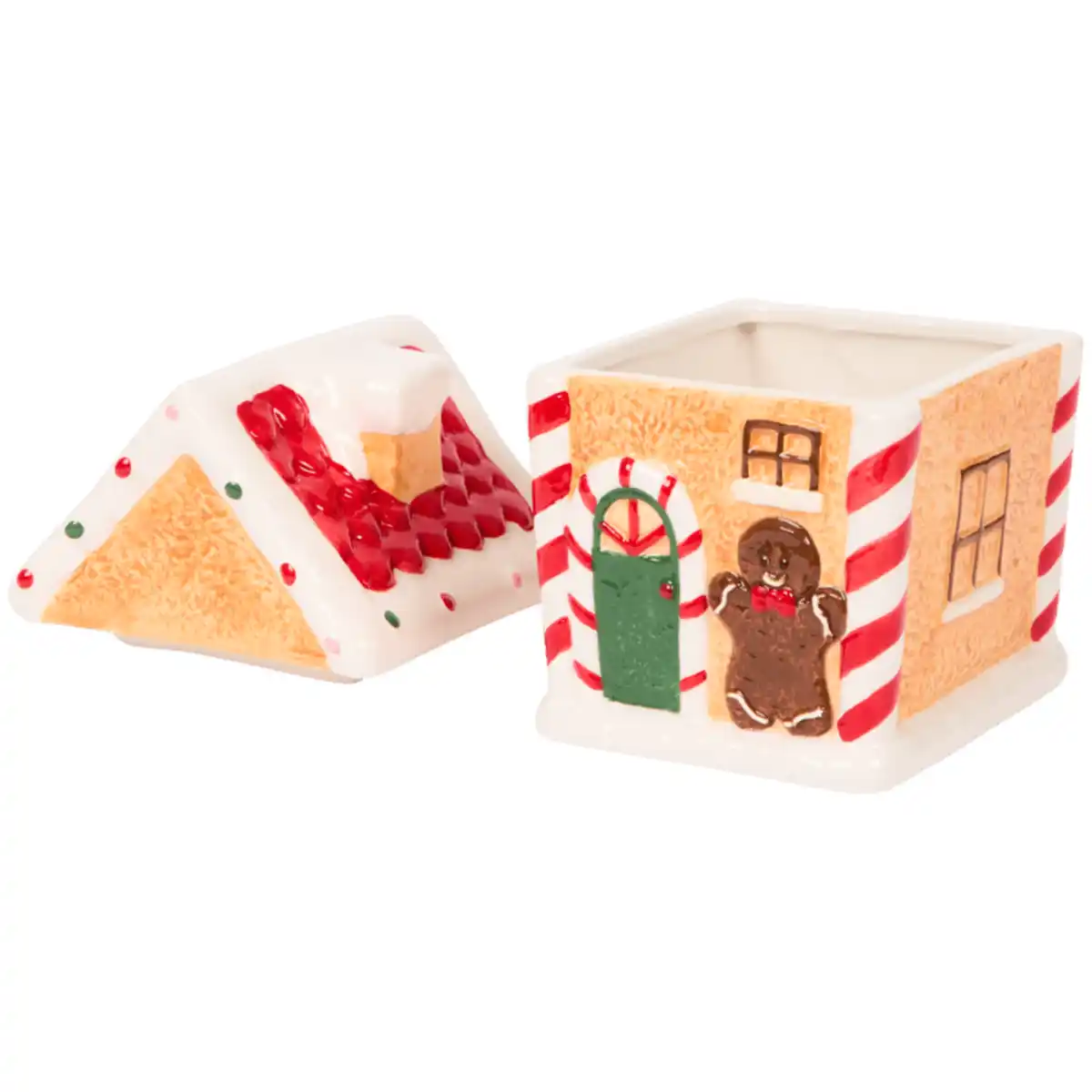 Bild 2 von Weihnachtshaus Vorratsglas