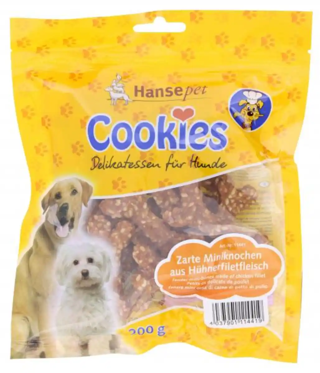 Bild 1 von Hansepet Cookie's Miniknochen aus Hühnerfiletfleisch