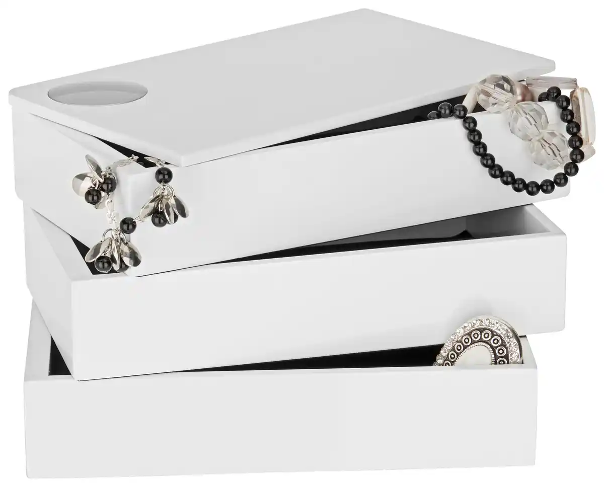 Bild 1 von Schmuckbox Joris in Weiß, Weiß