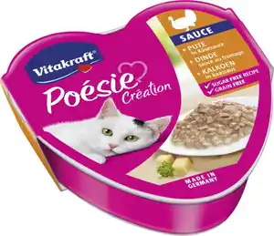 Vitakraft Poésie Sauce + Pute in Käsesauce