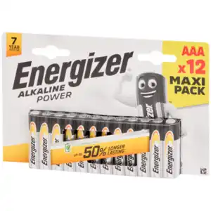 Energizer Alkaline Power Batterien AAA