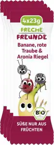 Freche Freunde Fruchtriegel Banane-Rote Traube-Aronia