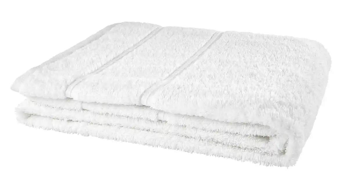 Bild 1 von Duschtuch Melanie in Weiß ca. 70x140cm, Weiß