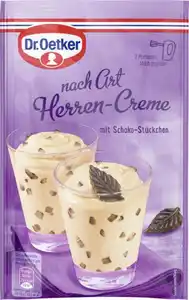 Dr. Oetker nach Art Herrencreme mit Schoko-Stückchen