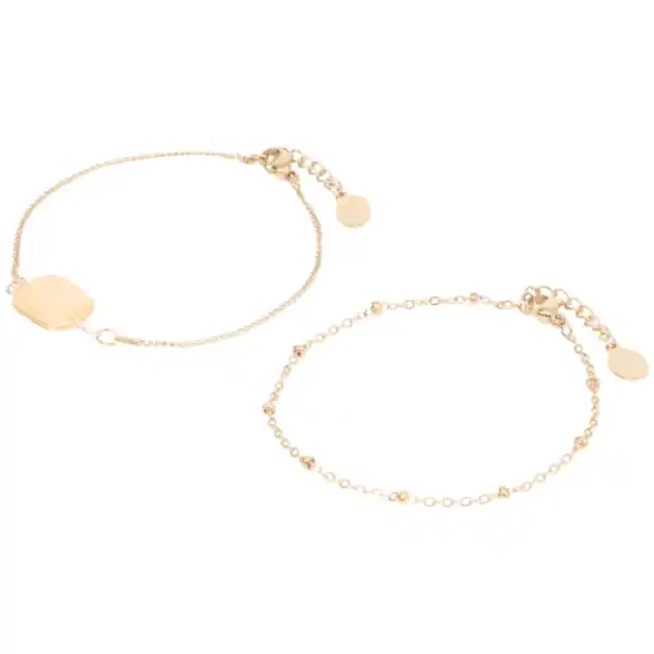 Bild 3 von Vergoldete Armbänder mit Edelstein