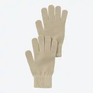 Damen-Strickhandschuhe in unterschiedlichen Farbvarianten, Beige