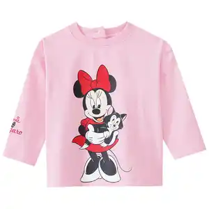 Minnie Maus Langarmshirt mit Print ROSA