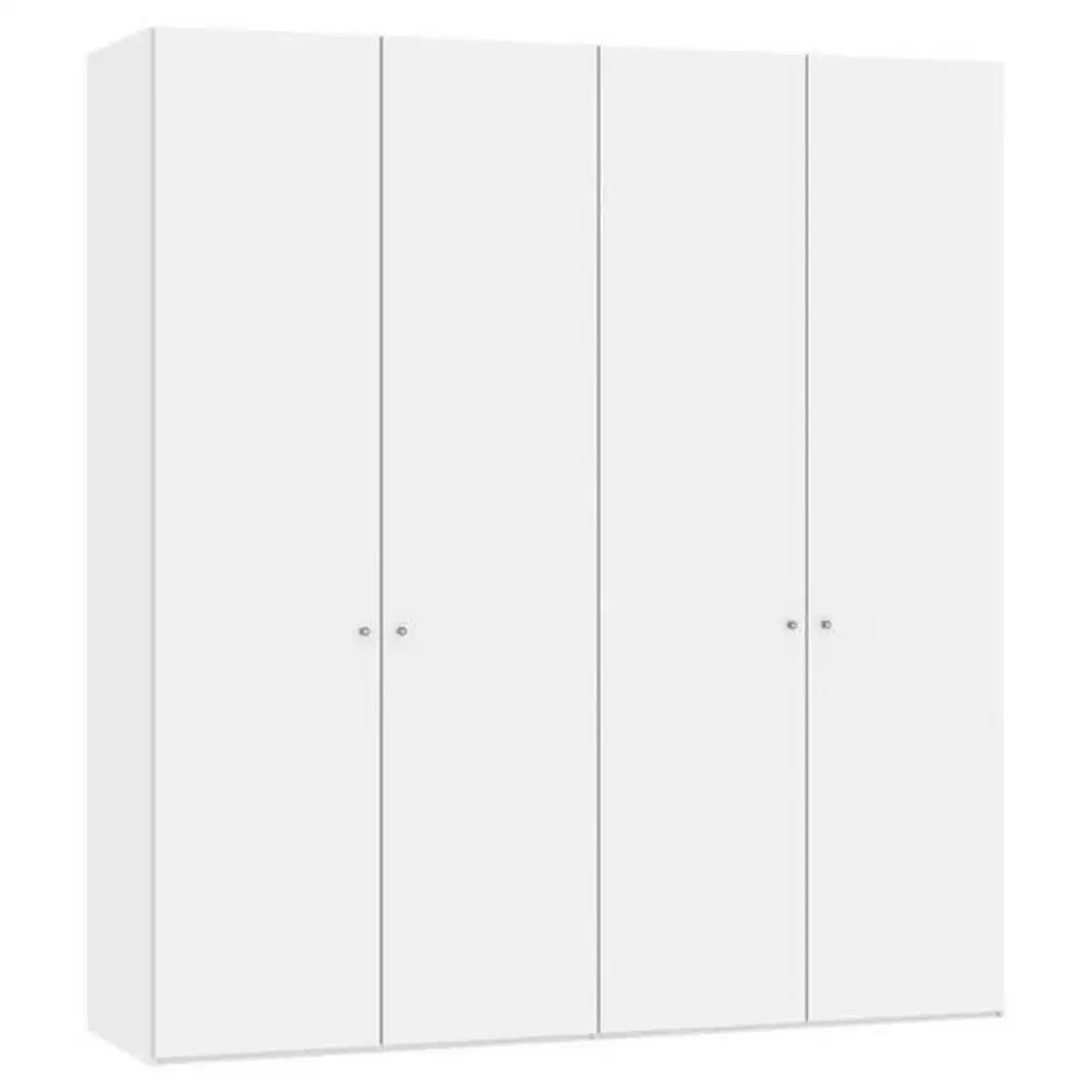 Bild 1 von Jutzler Drehtürenschrank, Weiß, Metall, 203x220x40 cm, Beimöbel erhältlich, umfangreiches Zubehör in verschiedenen Holzarten Größen Holzdekoren individuell planbar, individuelle Frontgestaltun