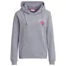 Bild 1 von Damen Hoodie mit Herz-Applikation GRAU