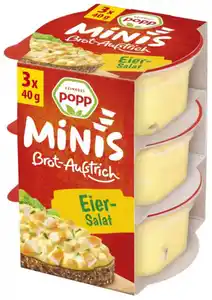 Popp Brotaufstrich Eiersalat Minis