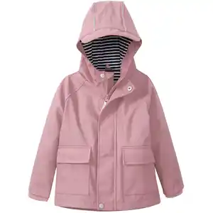 Mädchen Regenjacke mit Beschichtung ROSA