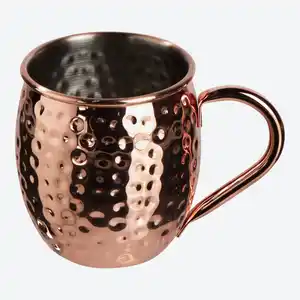 Moscow-Mule-Becher aus Metall, ca. 500ml, Rose