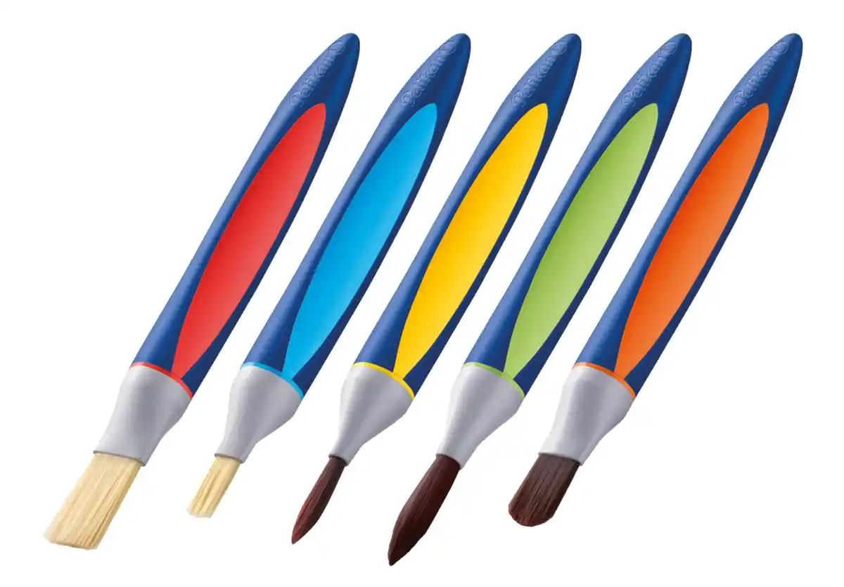 Bild 2 von PELIKAN Pinsel-Set »griffix«, 5-teilig