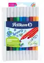 Bild 1 von PELIKAN Fasermaler-Set »Colorella-Duo«, 10-teilig