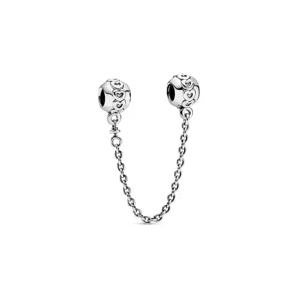 Bild 1 von Pandora Charm Moments Gereihte Herzen Komfortkette 791088-05