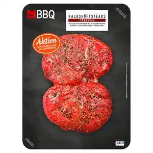 BBQ Kalbshüftsteaks 299 g