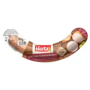 HERTA Saftige Fleischwurst 550 g