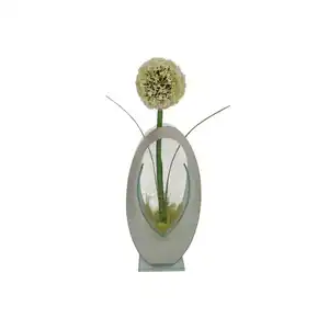 POCOline Vase klar Glas B/H/L: ca. 6x28,5x14 cm