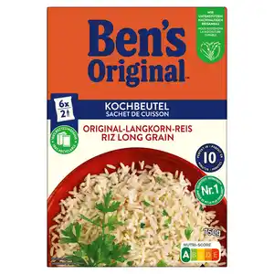 BEN’S ORIGINAL™ Kochbeutel Original-Langkorn-Reis 750 g