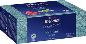 Meßmer Classic Moments Kräutertee 6-Kräuter 100 Teebeutel x 2 g (200 g)