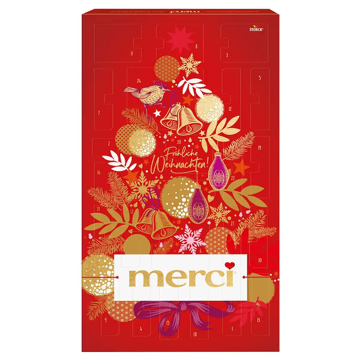 Bild 2 von STORCK® merci® -Adventskalender 263 g