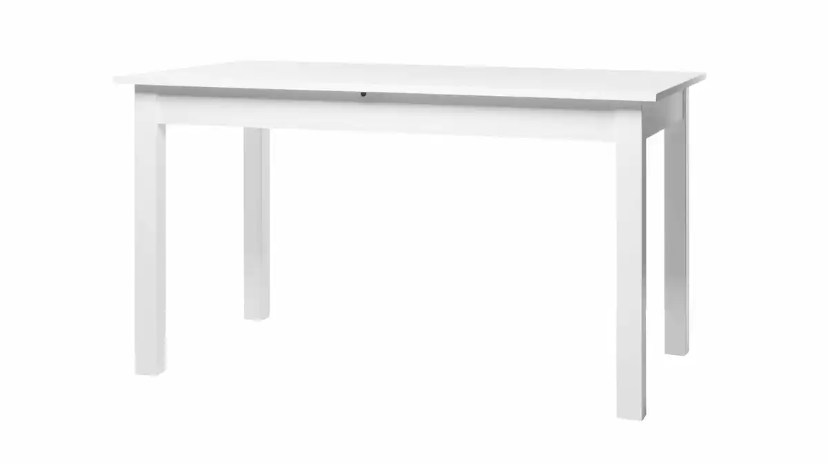 Bild 1 von Esstisch 140 - 180 cm ausziehbar weiß - COBURG