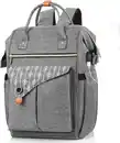 Bild 1 von Rucksack Damen, Laptop Rucksack, Schulrucksack mit USB Ladeanschluss für Arbeit Wandern Reisen Camping